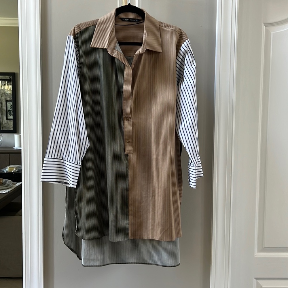 EUC Like New Long Sleeve Zara Tunic